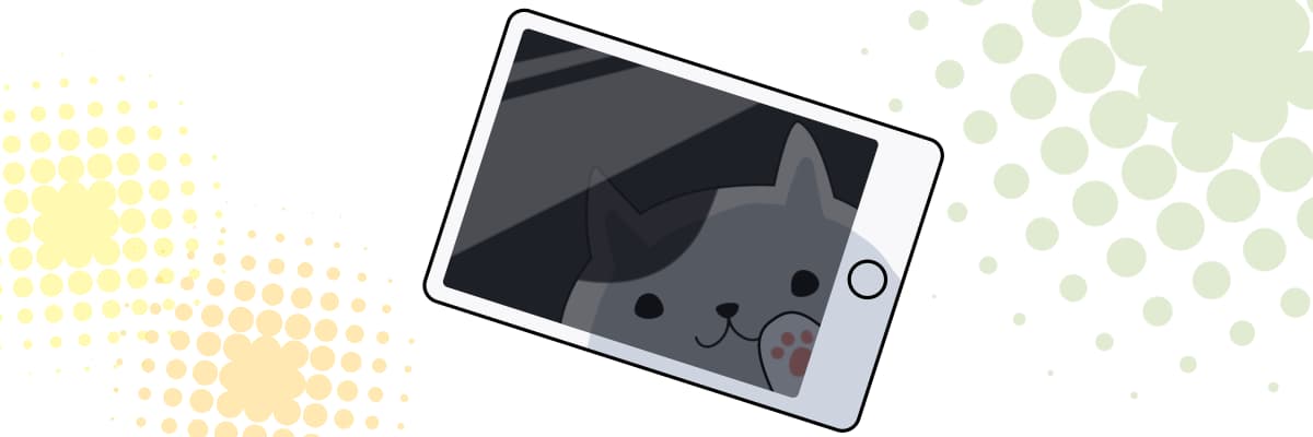 スマホからリッチメッセージの配信をする猫のキャラクター