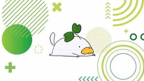 売れなくなったLINEスタンプのキャラクターのカイワレのはし